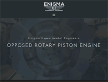 Tablet Screenshot of enigma-eng.co.uk